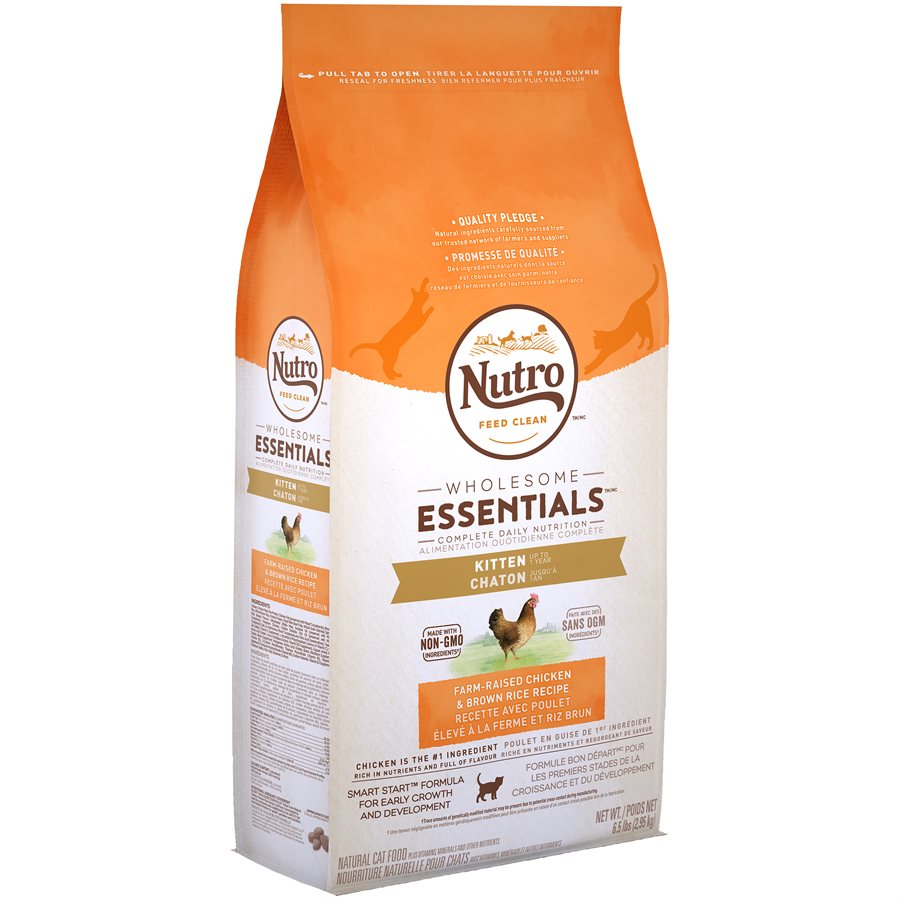 NUTRO Cat Kitten Chicken & Brown Rice 6.5LB