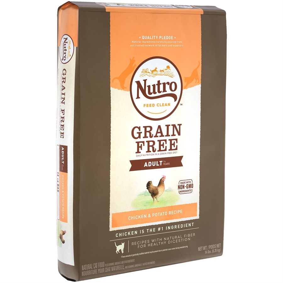 NUTRO Cat Grain Free Adult Chicken & Potato 14LB