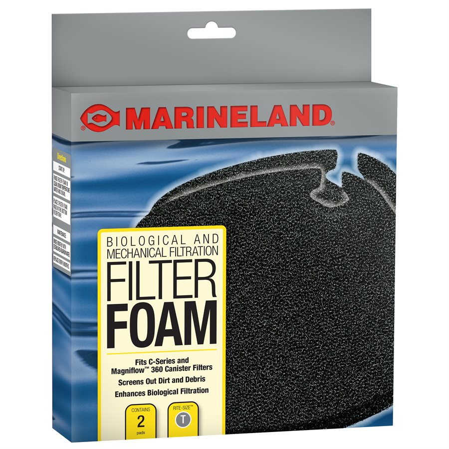 Marineland CSeries Canister Filter Foam PC 360 2Pack