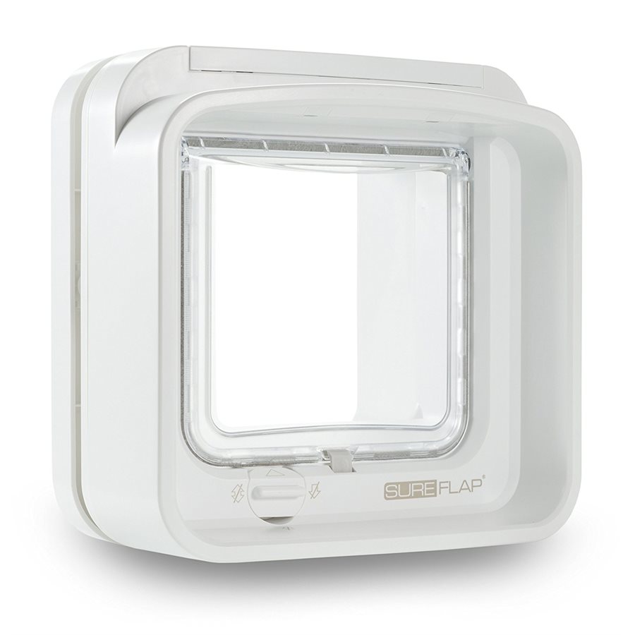 Sureflap Chatière Commandée Par Puce électronique Sureflap Blanc