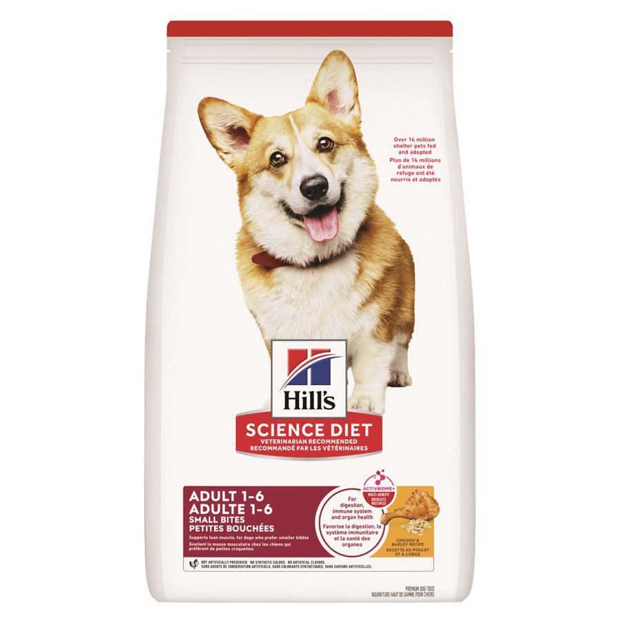 Hill's Science Diet Chien Adulte Petites Bouchées Poulet & Orge