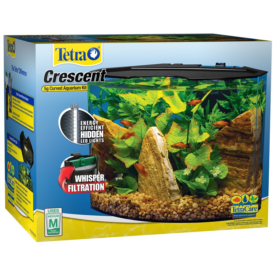 Tetra Crescent Aquarium Kit 5 Gallons