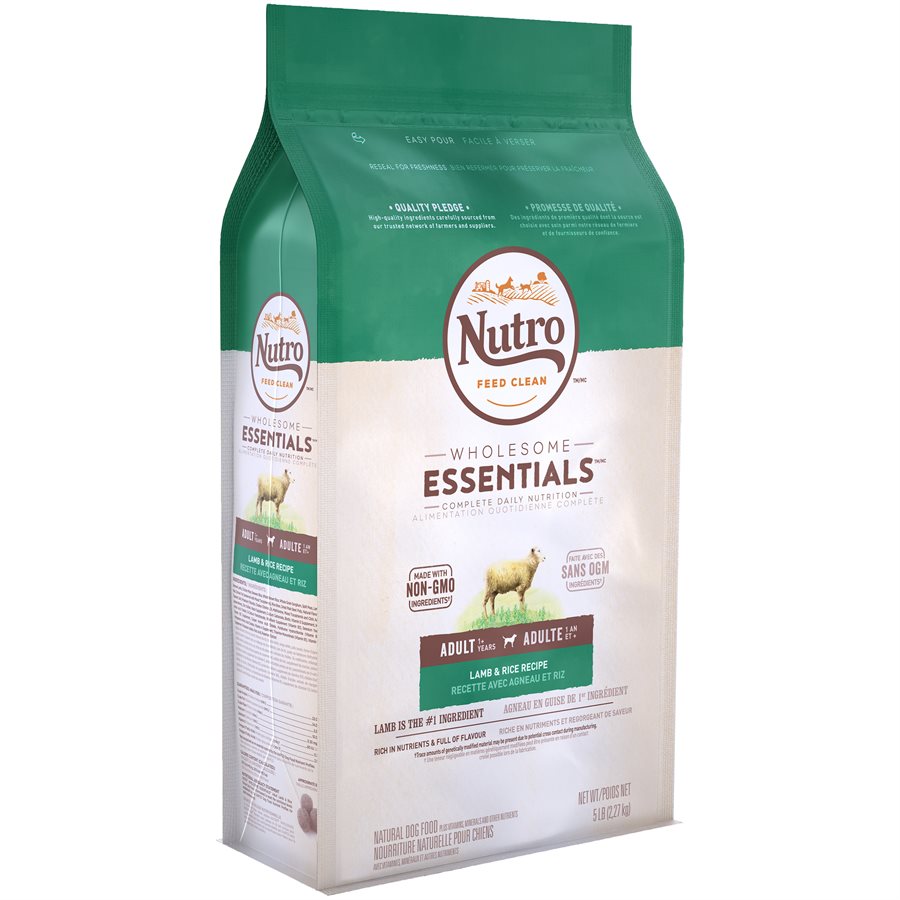 NUTRO Natural Choice Adult Dog Lamb & Brown Rice 5LB