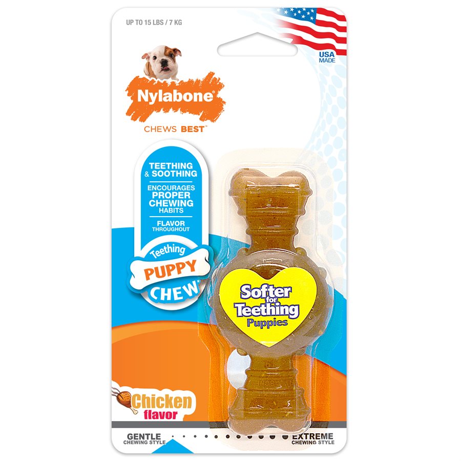 Nylabone Puppy Chew Ring Bone Petite