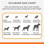 Nylabone Os Durable Original Saveur de Beurre d'Arachides Moyen