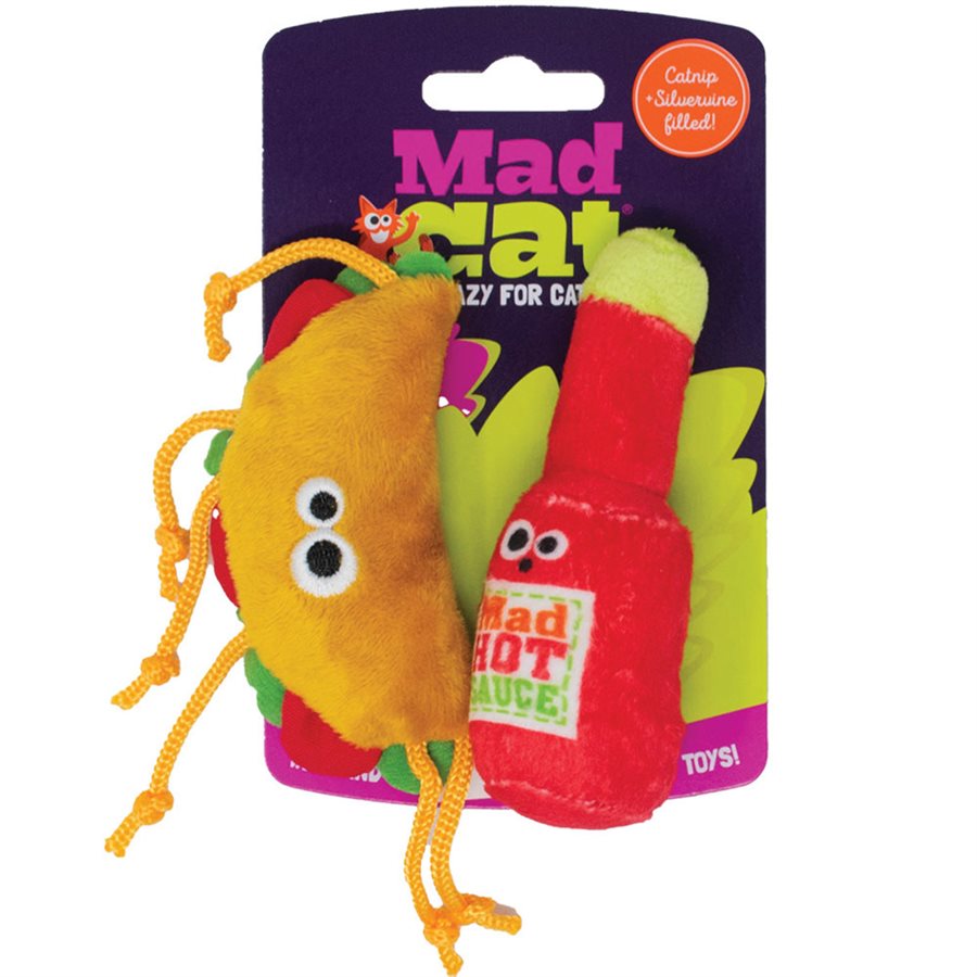 Petmate MAD CAT Taco Tuesday 2Pack