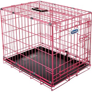 Petmate Puppy 2-Door Training Retreat 24" Pink