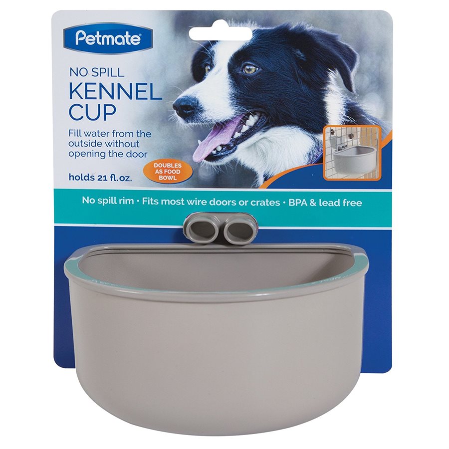 Petmate Kennel Bowl Single Large 21oz