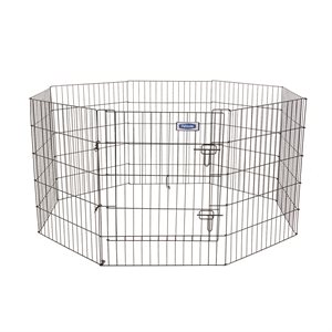 Petmate Exercise Pen with Door 30" x 24" 8-Panels