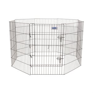Petmate Exercise Pen with Door 36" x 24" 8-Panels