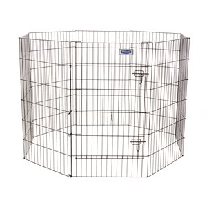 Petmate Exercise Pen with Door 42" x 24" 8-Panels