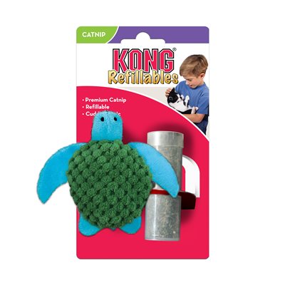 KONG Chat Tortue avec Herbe à Chat KONG Chat Tortue avec Herbe à Chat