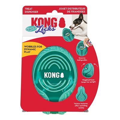 JUGUETE KONG C LAME REWARD LICKS ML-LG KONG  x 1 