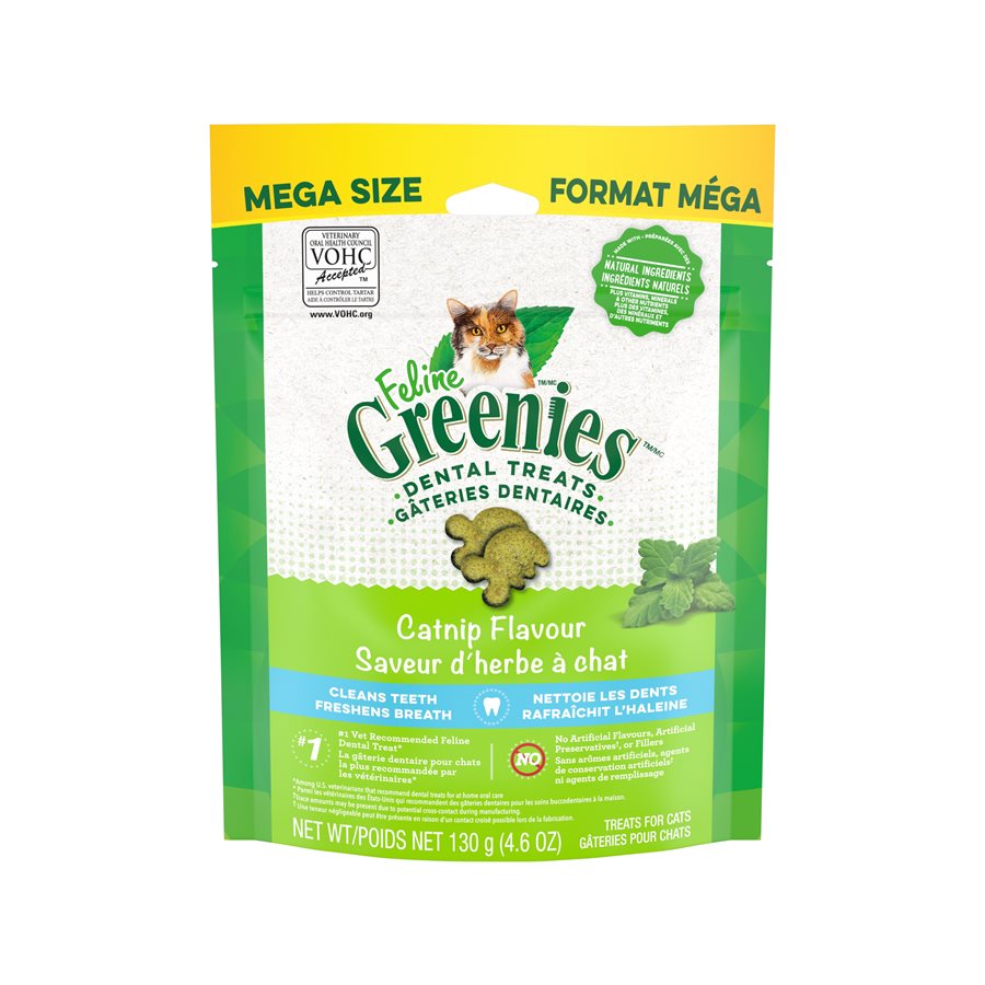 Greenies Feline Catnip Complete Dental Treat 4.6oz