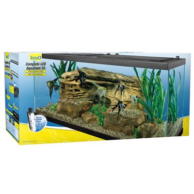 tetra cichlid rezervorul gallons eclairage 6w 55l serbatoio angelfish kits petscience buntbarsch perfekten
