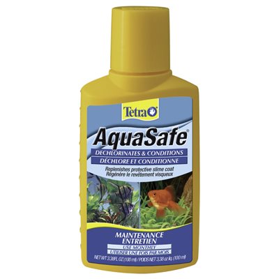Spectrum Tetra Conditionneur de l'Eau AquaSafe Bilingue 3.3oz Spectrum Tetra Conditionneur de l'Eau AquaSafe Bilingue 3.3oz