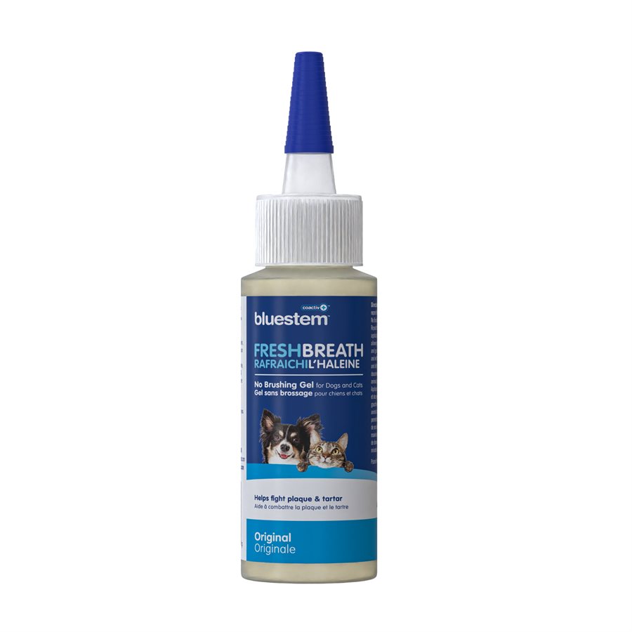 Bluestem Oral Care No Brushing Gel for Dogs and Cats 136 g Original