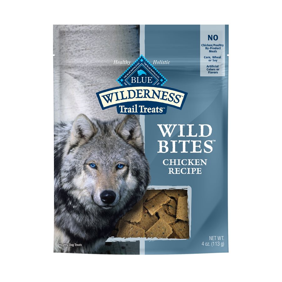 Blue Wilderness Trail Treats Grain Free Chicken Wild Bites 8 / 4 oz