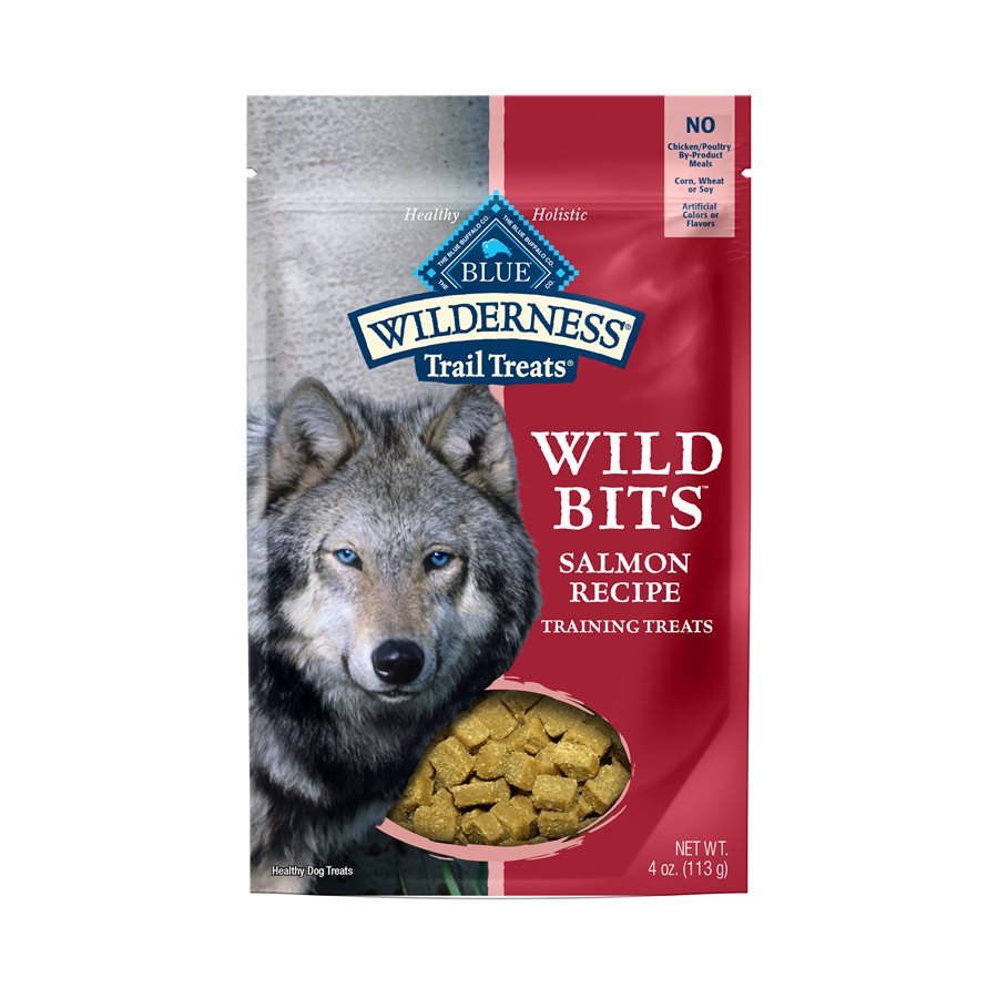 Blue Wilderness Trail Treats Grain Free Salmon Wild Bits 8 / 4 oz