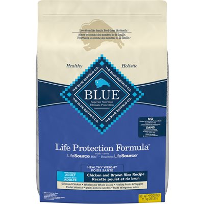 Blue Buffalo Life Protection Poids Santé Grande Race Chien Adulte Poulet 26LB Blue Buffalo Life Protection Poids Santé Grande Race Chien Adulte Poulet 26LB
