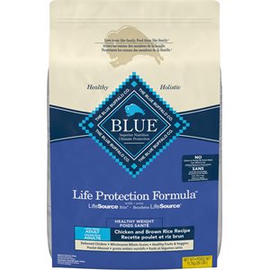 Blue Buffalo Life Protection Poids Santé Grande Race Chien Adulte Poulet 26LB