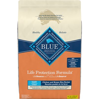 Blue Buffalo Life Protection Grande Race Chiot Poulet 26LB Blue Buffalo Life Protection Grande Race Chiot Poulet 26LB