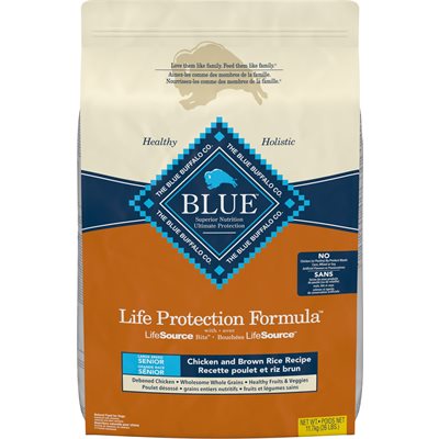 Blue Buffalo Life Protection Grande Race Chien Âgé Poulet 26LB Blue Buffalo Life Protection Grande Race Chien Âgé Poulet 26LB