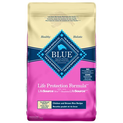 Blue Buffalo Life Protection Petite Race Chien Adulte Poulet 15LB Blue Buffalo Life Protection Petite Race Chien Adulte Poulet 15LB