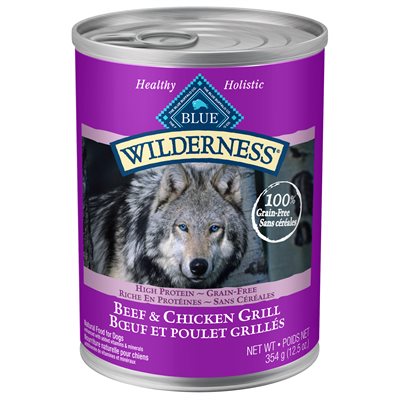 Blue Wilderness Adult Beef & Chicken Grill 12 / 12.5 oz Blue Wilderness Adult Beef & Chicken Grill 12 / 12.5 oz