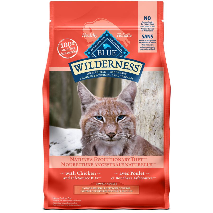 Blue Buffalo Wilderness Indoor Hairball & Weight Control Adult Cat