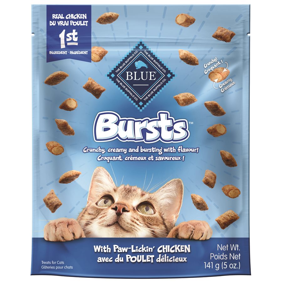 BLUE Bursts Filled Cat Treats Chicken Flavor 6 / 5oz
