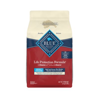 Blue Buffalo Formule « Life Protection » de Boeuf Chiens Adultes 6LB Blue Buffalo Formule « Life Protection » de Boeuf Chiens Adultes 6LB