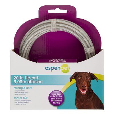Cider Mill Tie Out Dog 20' Heavy