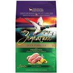Zignature Formule Limité d'Ingrédients Canard Sans Céréales pour Chiens 4LB