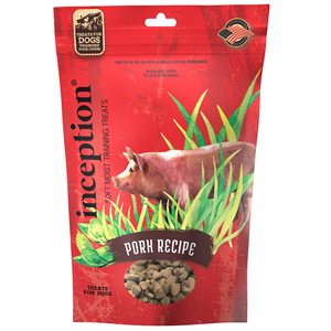 Inception Gâteries Tendres pour Chiens Porc 4oz