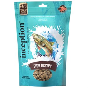 Inception Gâteries Tendres pour Chiens Poisson 4oz