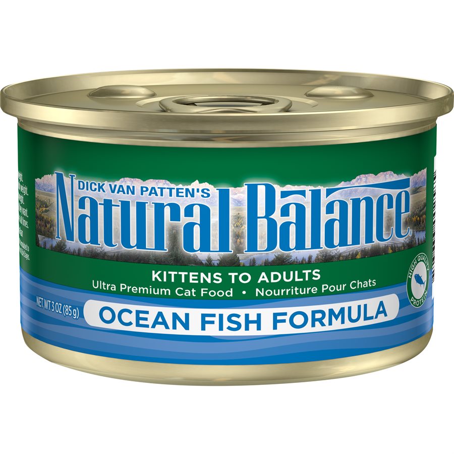 Natural Balance Cat Ocean Fish Formula Cans 24 / 3oz