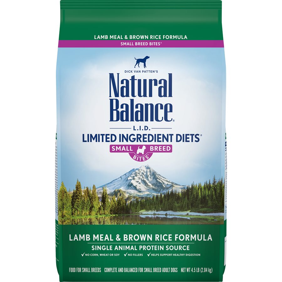 natural balance limited ingredient lamb small breed