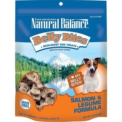 Natural Balance Dog Belly Bites Salmon & Legume Formula ...