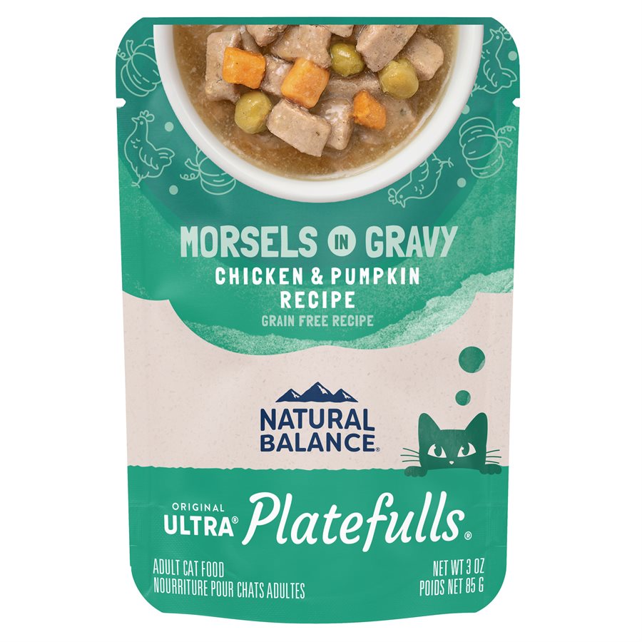 Natural Balance Cat Platefulls Chicken & Pumpkin Formula 24 / 3oz