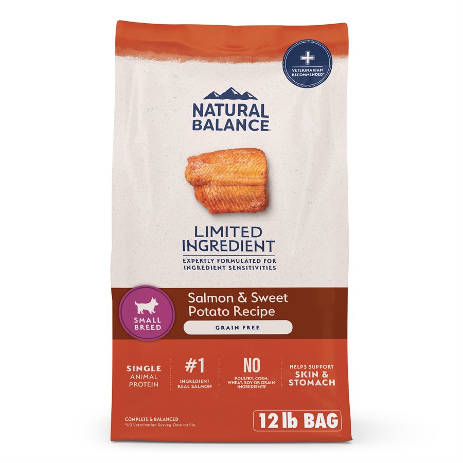 Natural Balance LID Adult Grain Free Salmon & Sweet Potato Small Bites