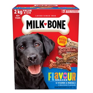 Smuckers Gâteries « Milk Bone » Biscuits Savoureux Moyens 6 / 2KG