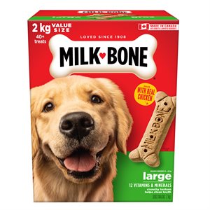 Smuckers Gâteries « Milk Bone » Biscuits Originals Grands 6 / 2KG