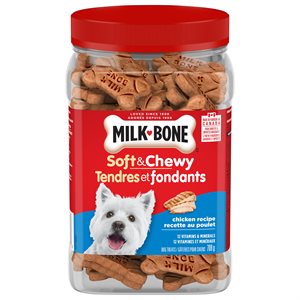 Smuckers Gâteries « Milk Bone » Doux & Moelleux Saveur de Poulet 6 / 708g