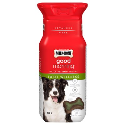 Smuckers Gâteries « Milk Bone Good Morning » Bien-Être Total 30 MCX 4 / 170g