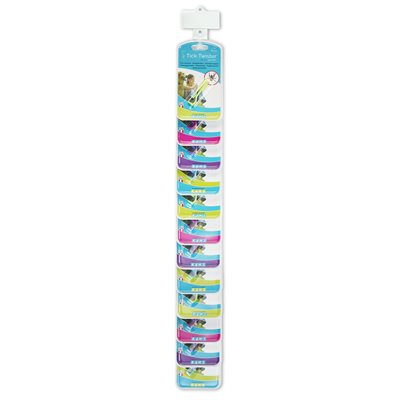 Tick Twister Enlève Tiques Bandoulière Couleurs Assortis 12 MCX