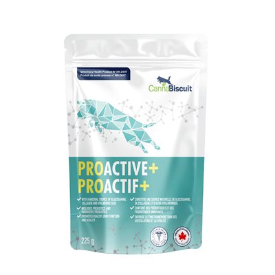 CannaBiscuit Produit de Santé Vétérinaire à Base de Chanvre Proactif+ 225g