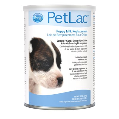 PetAg PetLac® Milk Replacer Powder for Puppies 10.5oz PetAg PetLac® Milk Replacer Powder for Puppies 10.5oz