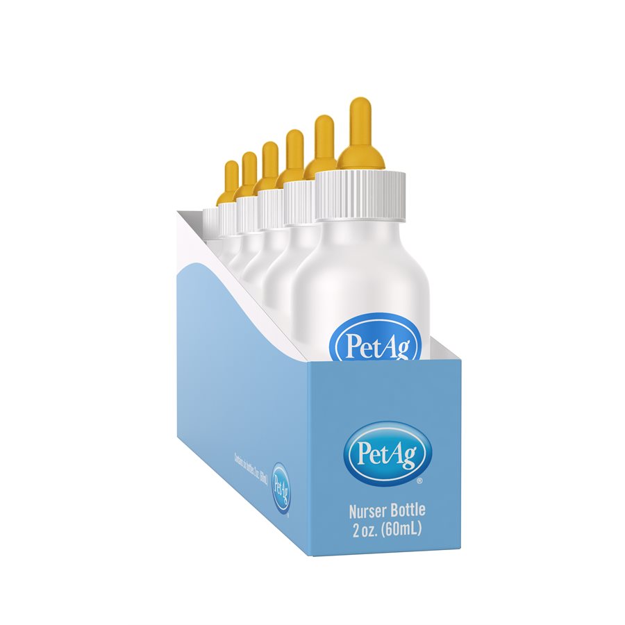 PetAg Nurser Bottle Counter Display 12Count 2oz