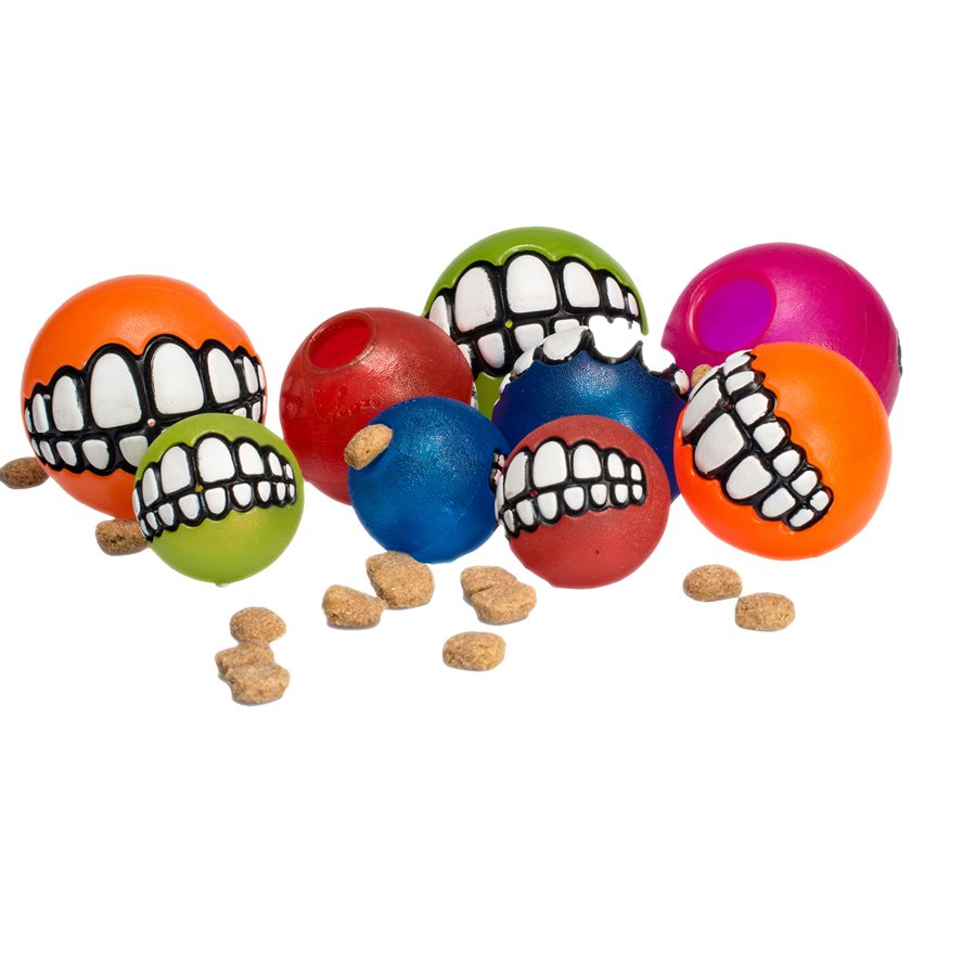 ROGZ Grinz Large 3" Dog Treat Ball